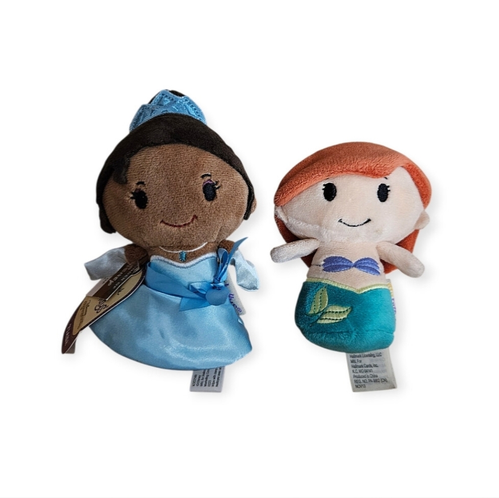 Hallmark Itty Bittys Disney Princess Plush Tiana The Little Mermaid